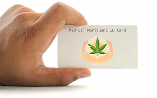 Tarjeta de identificación de marihuana medicinal Tarjeta de identificación de marihuana medicinal