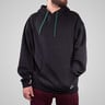 Sudadera con capucha negra