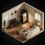 Kit de armario de cultivo 60×60×180 RQS