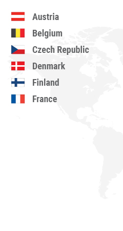 Austria, Belgium, Bulgaria, Croatia, Cyprus, Czech Republic, Denmark, Estonia, Finland, France, Germany
