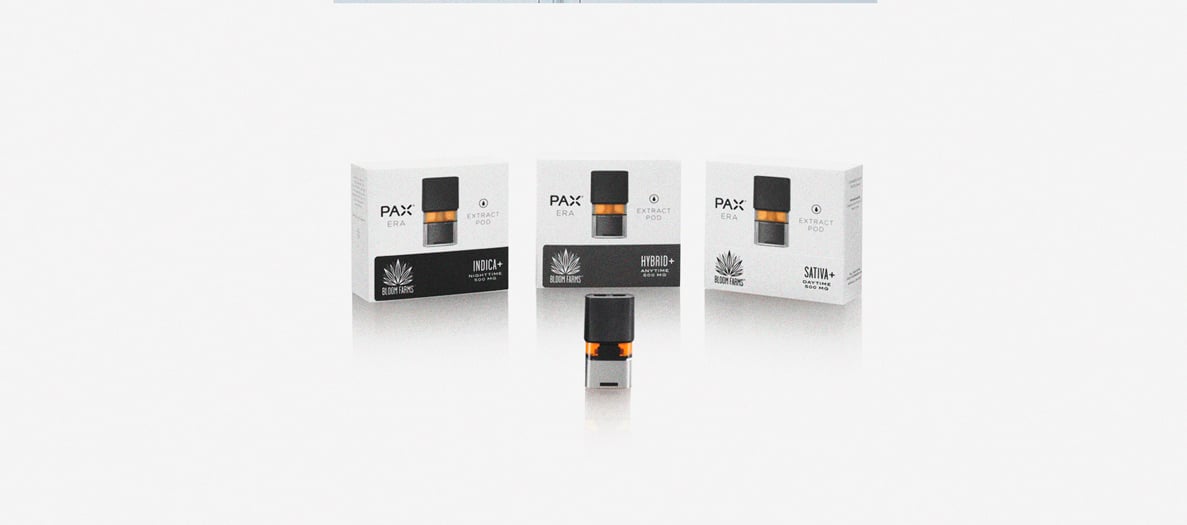 An Overview Of Cannabis Cartridges Cápsulas Pax Era para vaporizadores, disponibles en variedades Indica, Hybrid y Sativa. Diseño elegante y moderno.