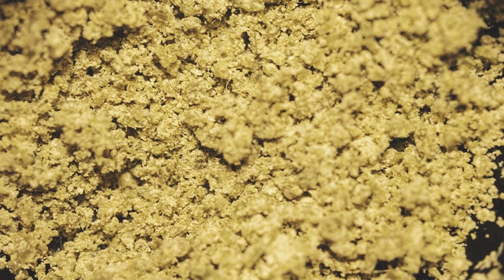 Cómo secar el bubble hash