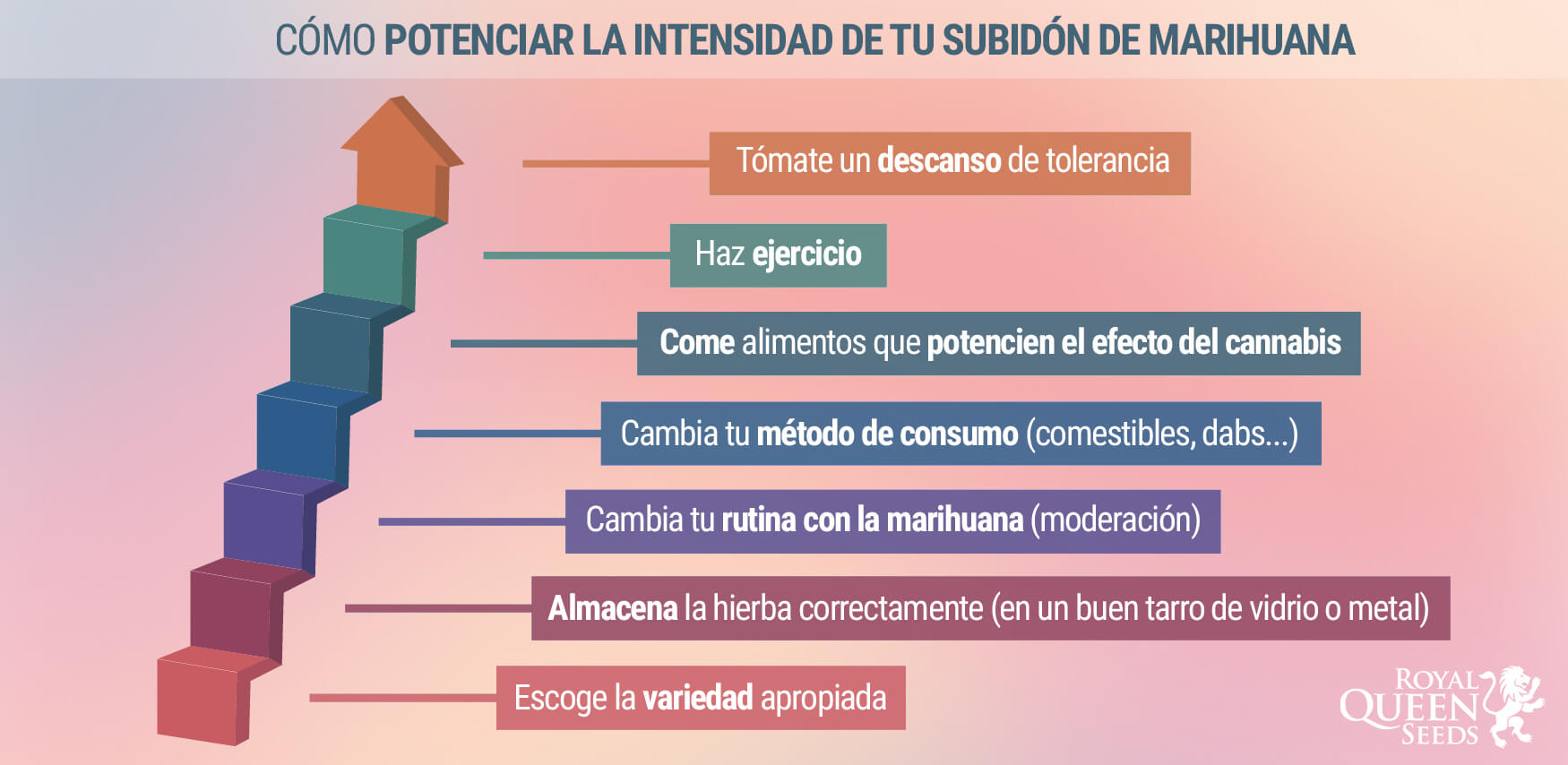 7 formas de aumentar la intensidad de tu subidón