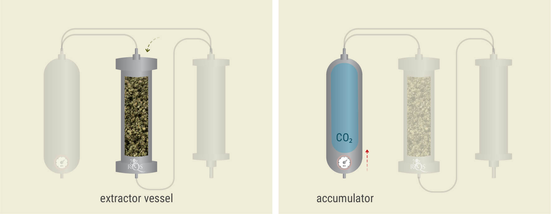 Extracción con CO₂: Proceso paso a paso Extracción con CO₂: Proceso paso a paso