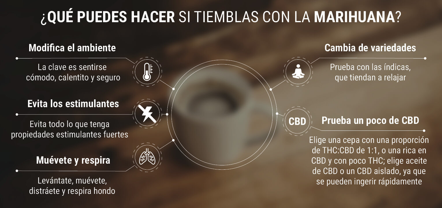 ¿Qué hacer si te entran los temblores del cannabis? ¿Qué hacer si te entran los temblores del cannabis?