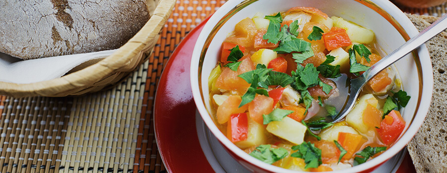Sopa De Canna Vegetal De Invierno