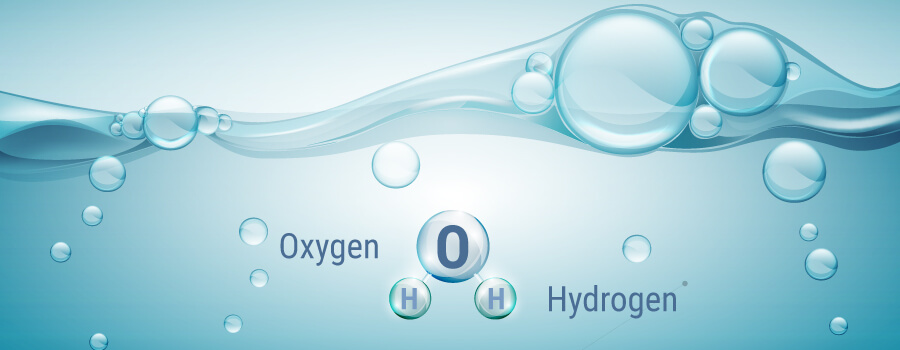 Oxígeno Y Agua Disuelta En Hidrógeno