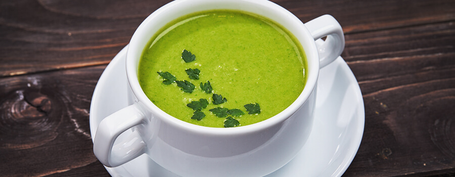 Sopa De Crema Verde Cannabis