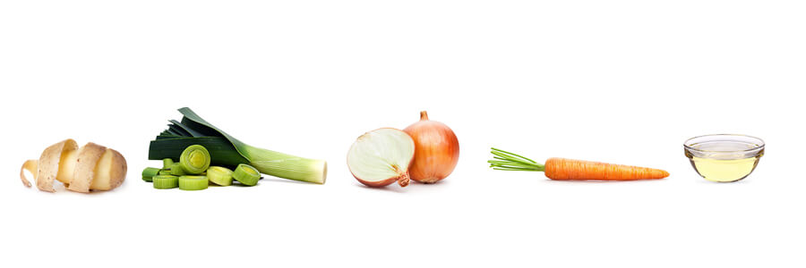 Ingredientes Sopa Vegana Cannabis 