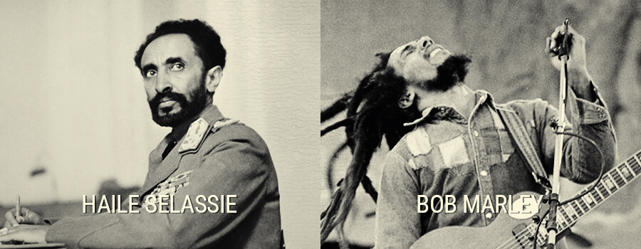 Haile Selassie Y Bob Marley