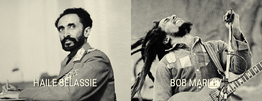 Haile Selassie Y Bob Marley