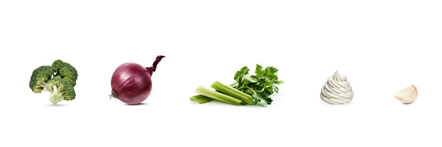 Ingredientes Sopa De Crema Verde