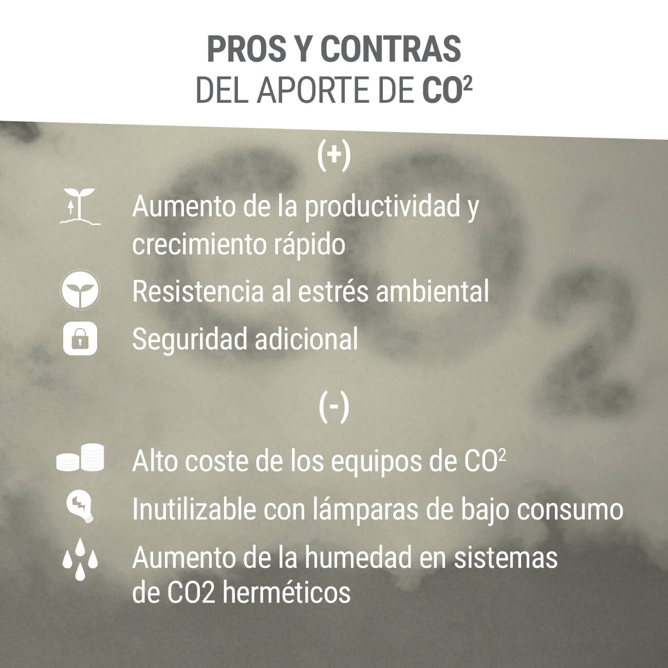 Pros y Contras del Aporte de CO2