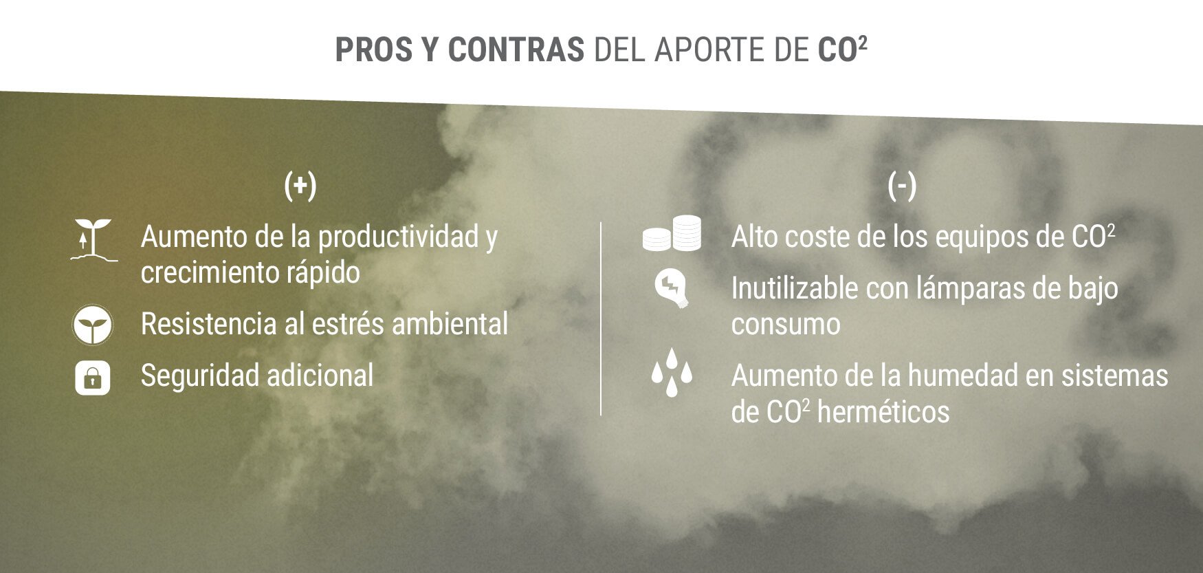 Pros y Contras del Aporte de CO2