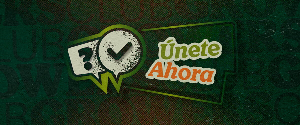 ¿Por Qué Unirse al Growers Club Ahora? Un gráfico promocional con el texto