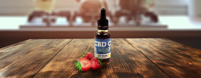 Receta de fresa CBD Oil Royal Queen Seeds