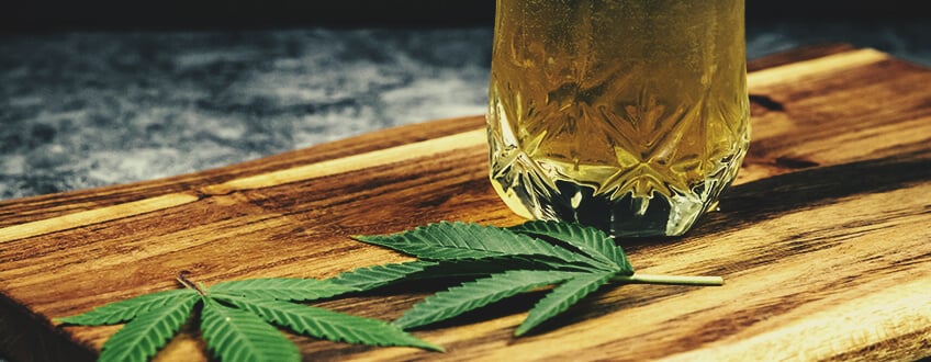 Las bebidas de marihuana actúan rápido