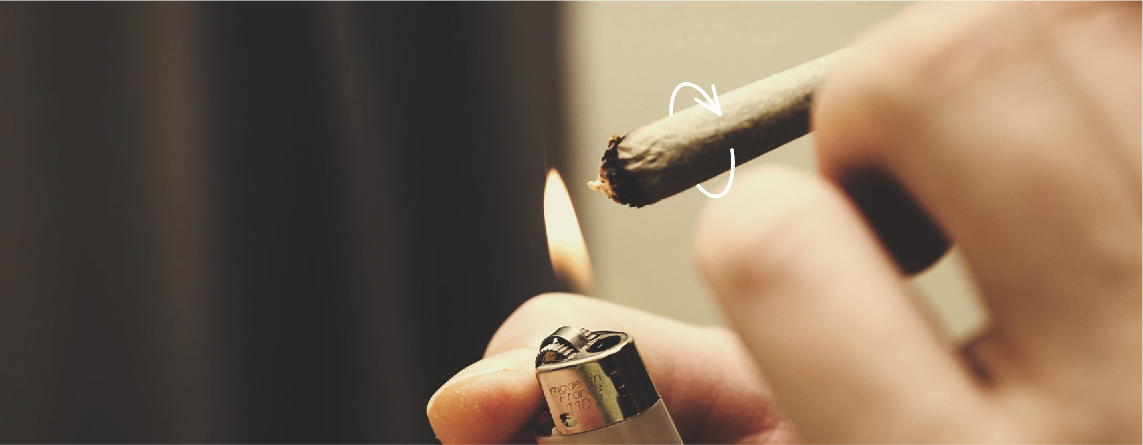 Cómo encender un porro Cómo encender un porro