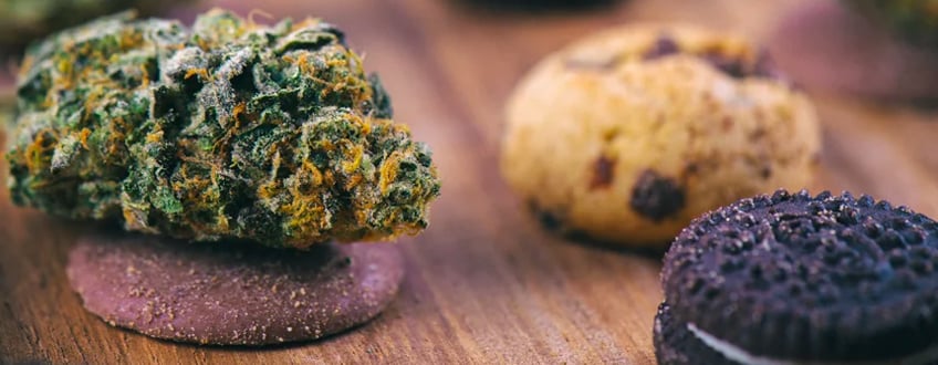 Cookies veganas con marihuana