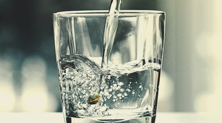 Método del vaso de agua