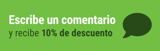 escribe un comentario y recibe 10% de descuento