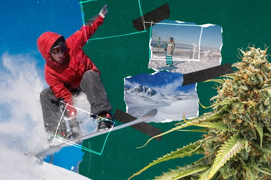 El cannabis y el snowboard a lo largo de los años