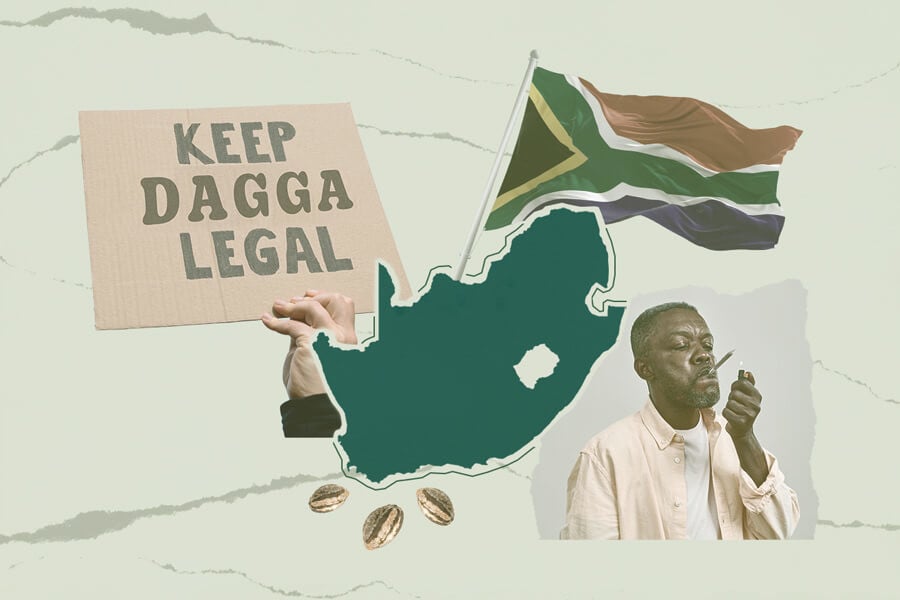 La situación legal de la marihuana en Sudáfrica