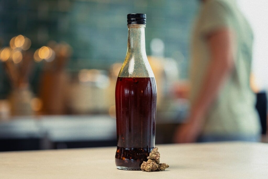 Aceite de chile con cannabis