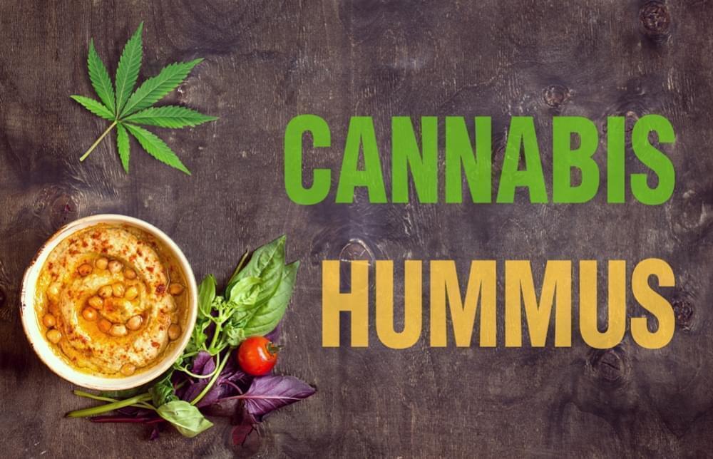 Receta de hummus con marihuana, rica y rápida