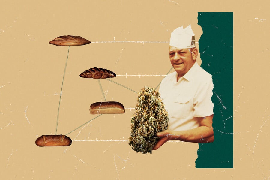Cómo hacer pan de marihuana