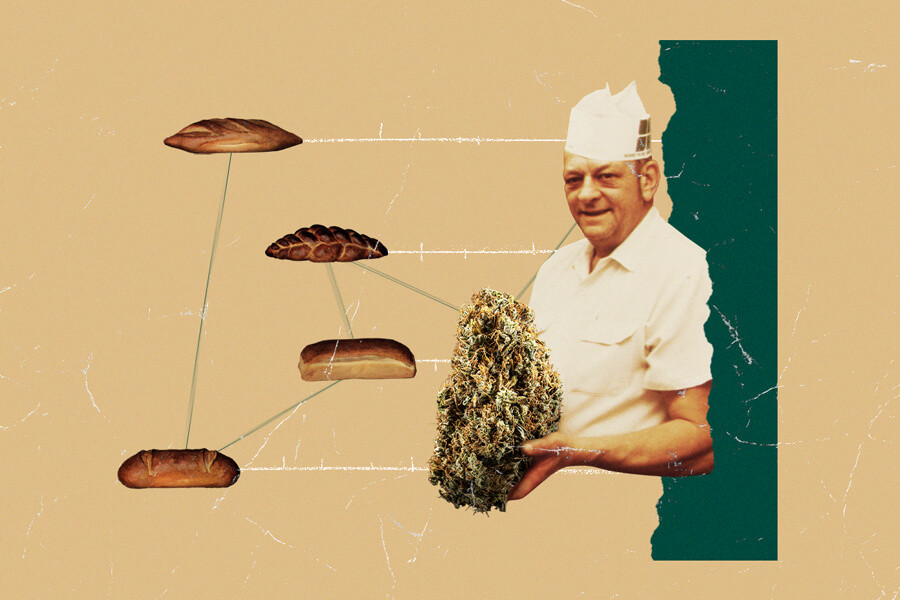 Guía para hacer pan de molde con marihuana