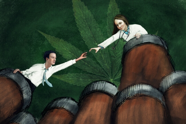 Marihuana medicinal para combatir la crisis de opioides