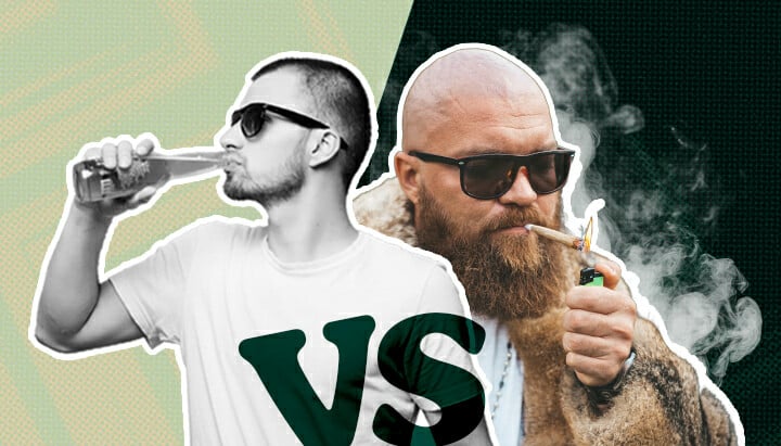 ¿Cómo está influyendo la marihuana en el sector del alcohol en 2025?