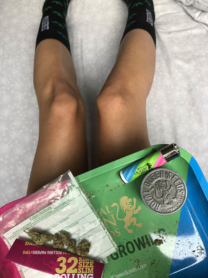 Calcetines Weed Leaf de RQS Calcetines Weed Leaf de RQS