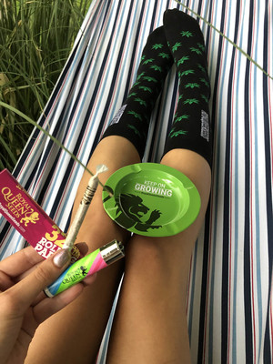 Calcetines Weed Leaf de RQS Calcetines Weed Leaf de RQS
